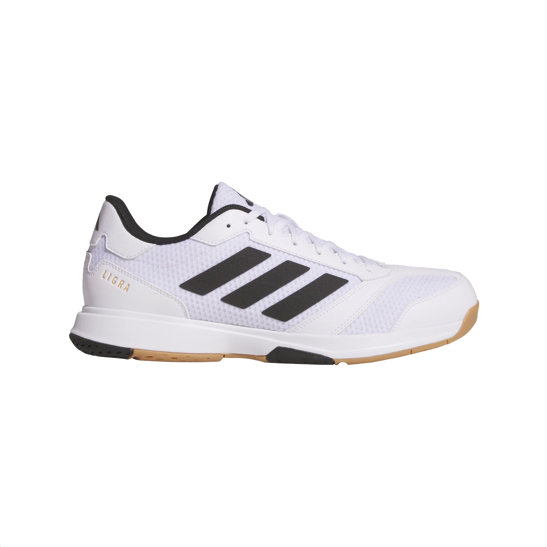 Adidas Mens Ligra 8 Indoor Court Shoes: White