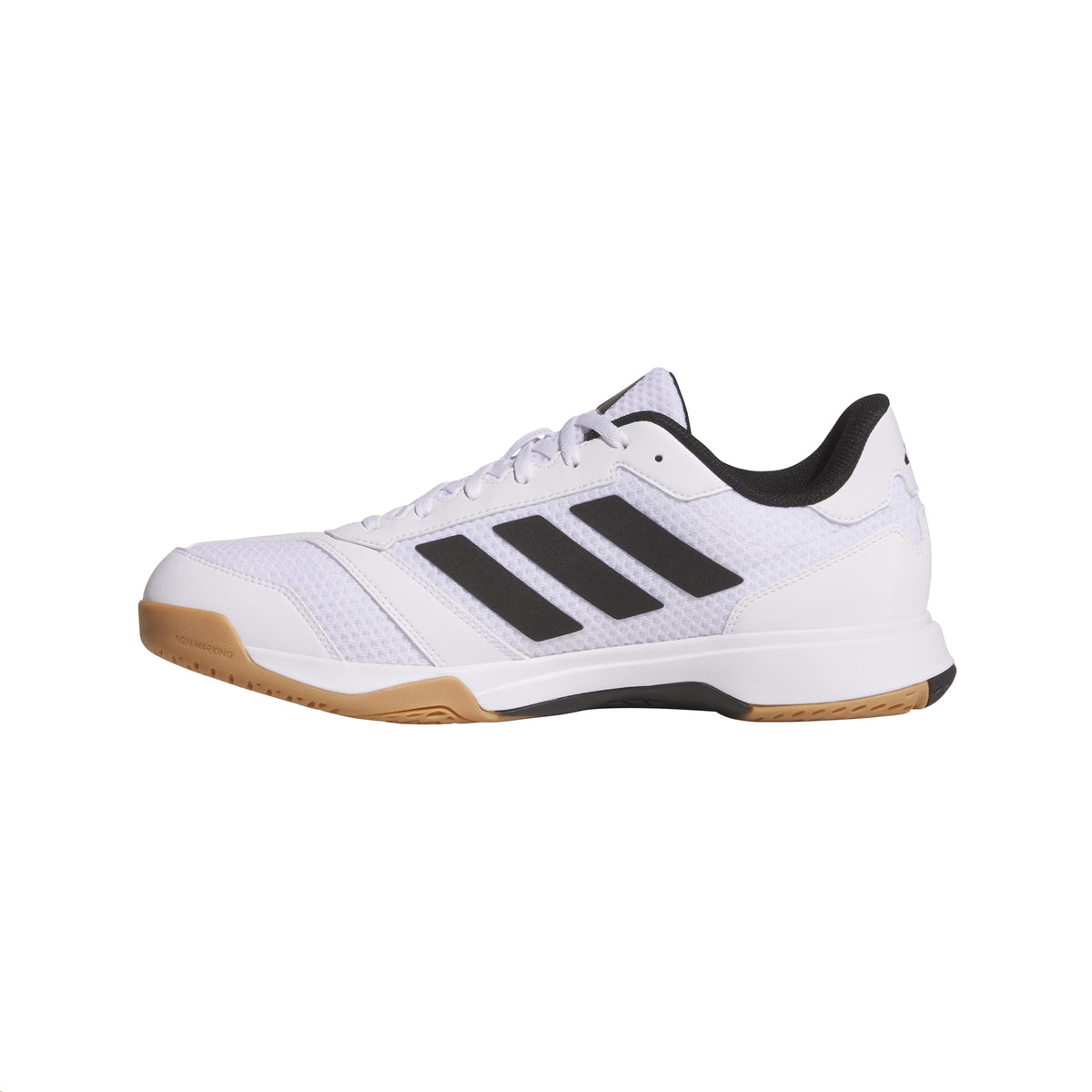 Adidas Mens Ligra 8 Indoor Court Shoes: White