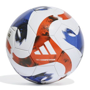 Adidas Tiro Competition Football: White/Black/Orange/Blue