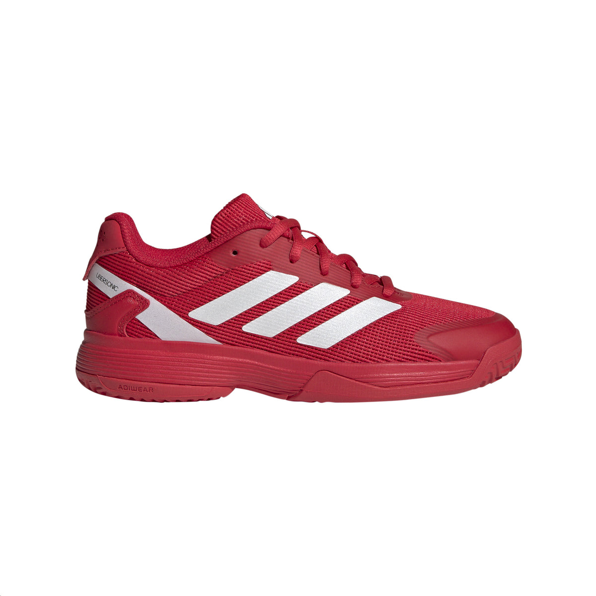 Adidas Ubersonic Kids Tennis Shoes: Red