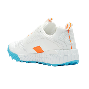 Grays Raid Junior Hockey Shoes: White/Blue