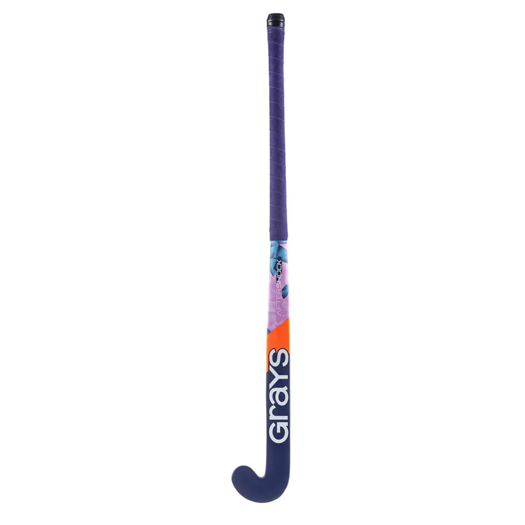Grays Aftershock Ultrabow Junior Hockey Stick: Blue/Purple