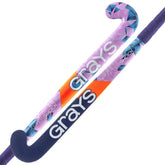Grays Aftershock Ultrabow Junior Hockey Stick: Blue/Purple