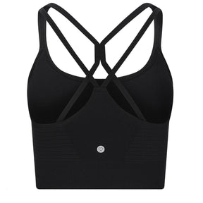 Athlecia Foan Seamless Bra Top: Black