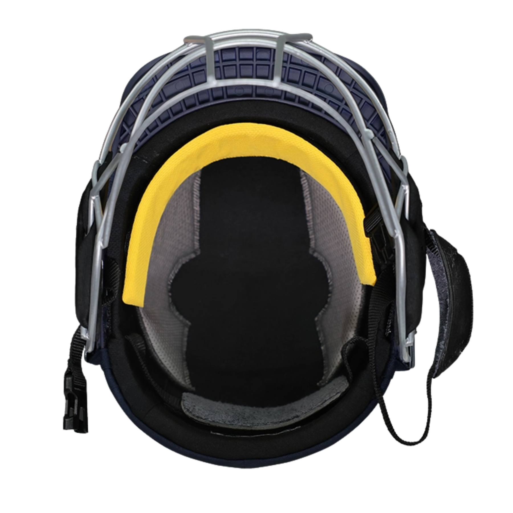 Shrey Elite Pro Stainless Steel Cricket Helmet With Fixed Visor: Navy