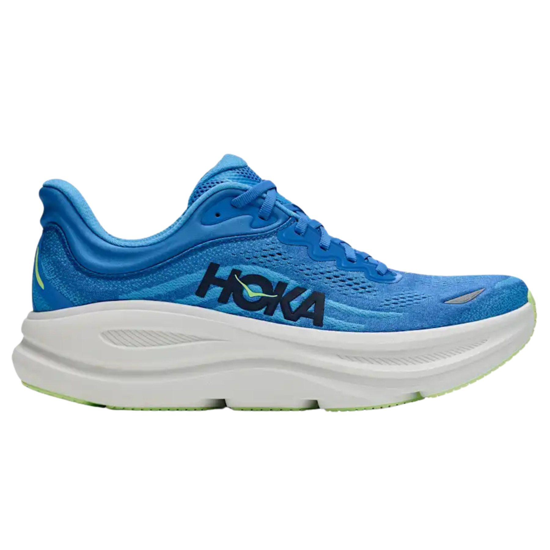 Hoka Bondi 9 Men's Running Shoes: Virtual Blue/Soft Colbalt