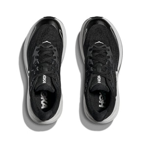 Hoka Clifton 10 Junior Running Shoes: Black/White