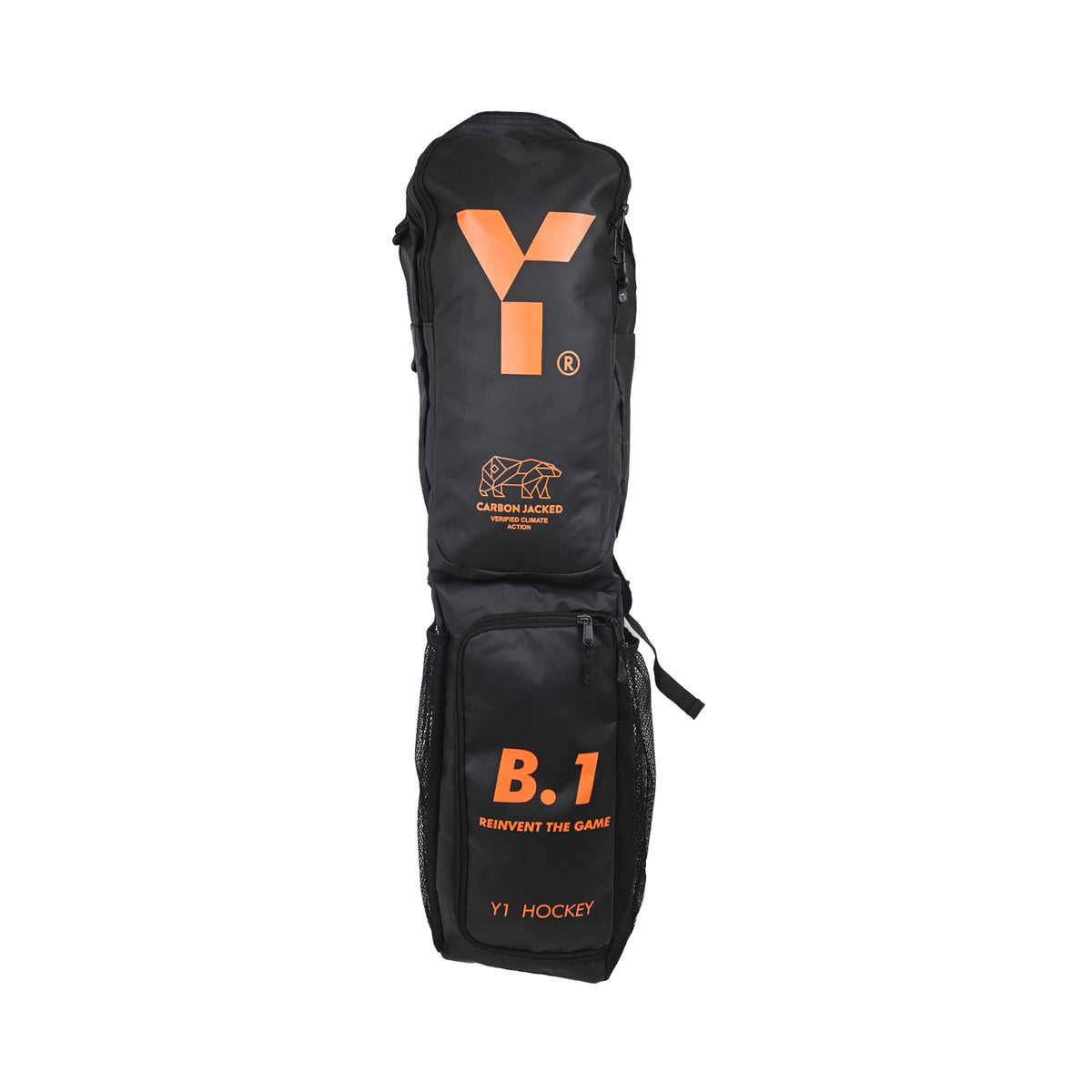 Y1 B1 Hockey Stick Bag : Black/Orange