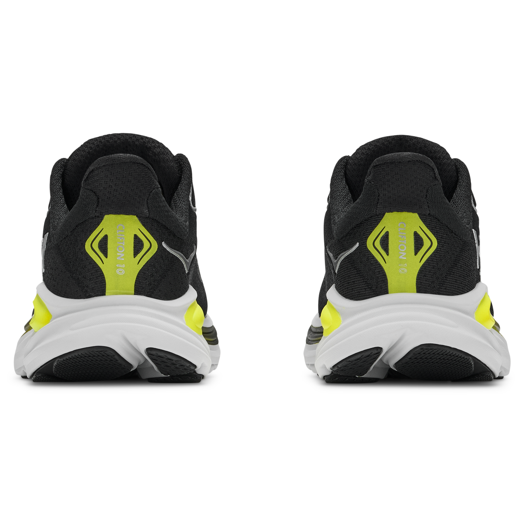Hoka Clifton 10 Junior Running Shoes: Black/Cosmic/Grey