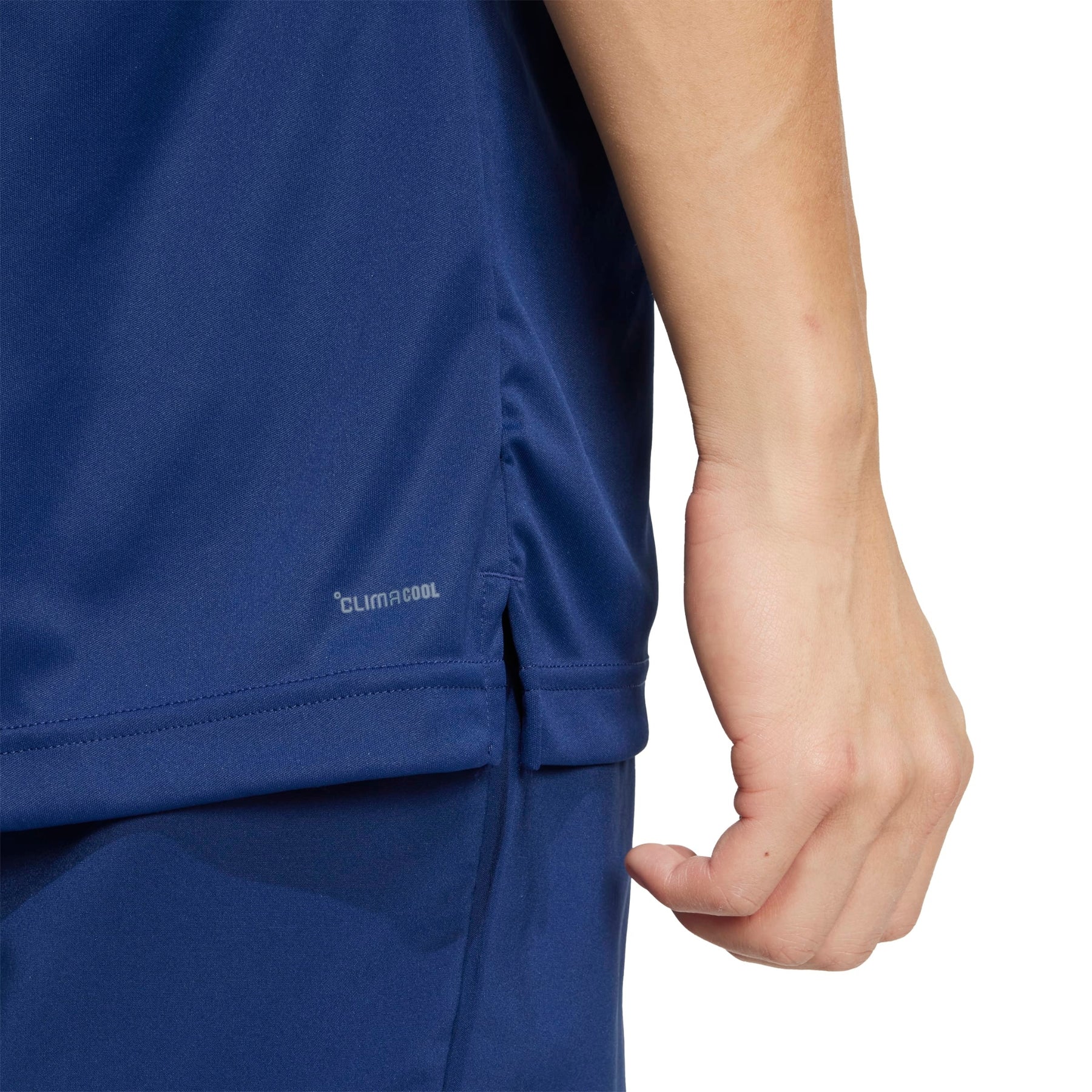 Adidas Club 3 Stripe Mens Tennis Tee: Navy