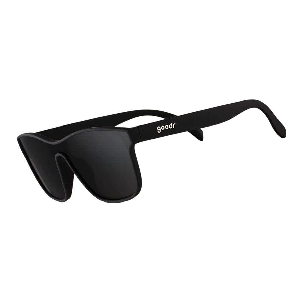 Goodr Future Sunglasses Black Reflective Polarised Lenses: Black Frame