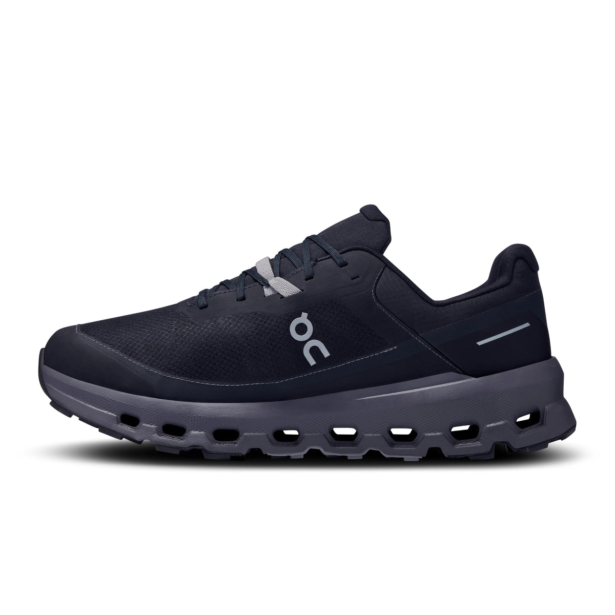 On Cloudvista 2 Waterproof Mens Trail Shoes: Black/Eclipse