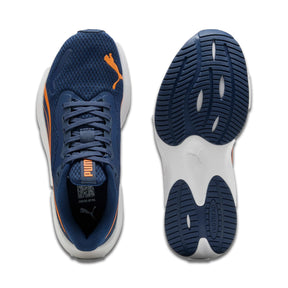 Puma Pounce Lite Junior Running Shoes: Persian Blue/Orange/Puma White