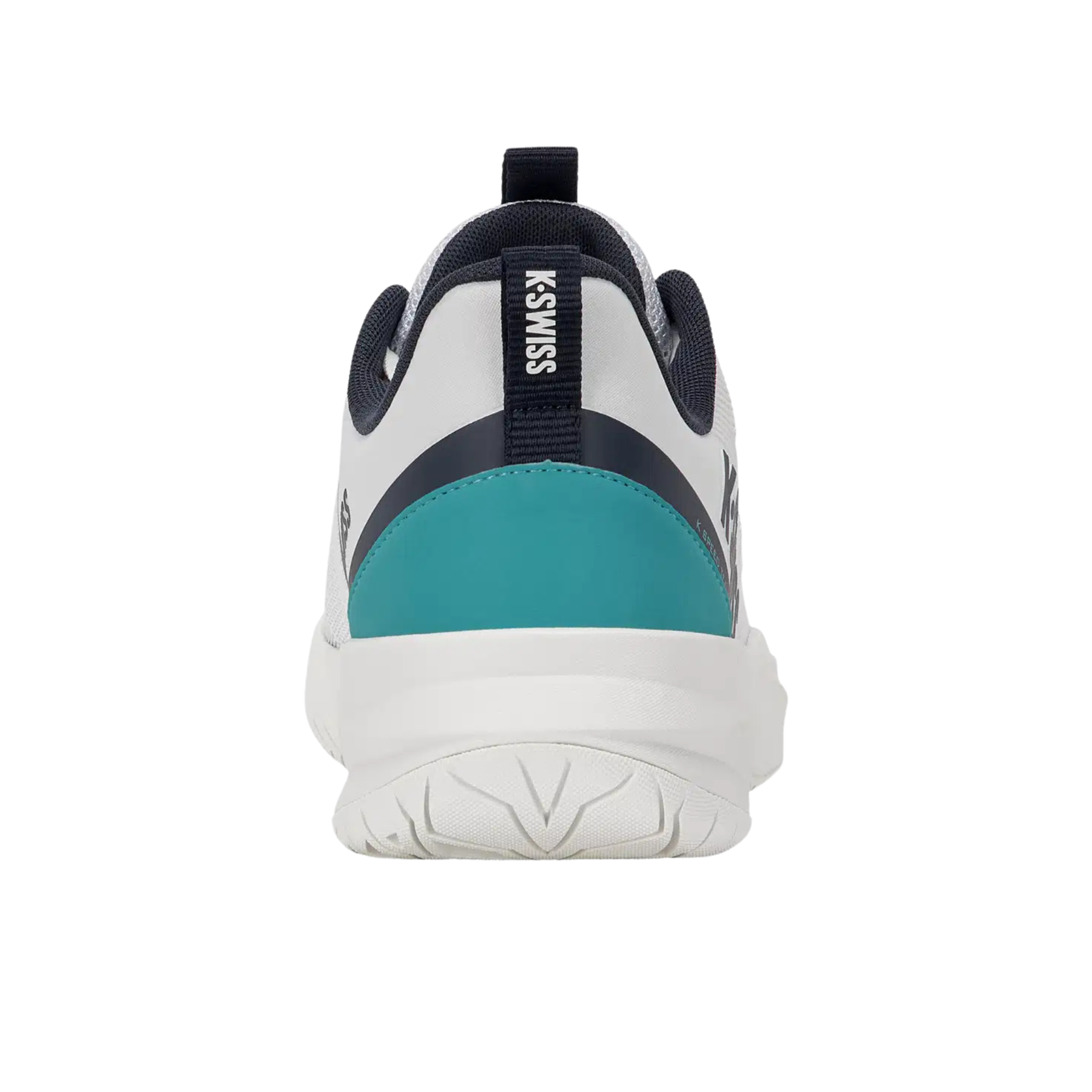 K Swiss K Speed Team Men's Tennis Shoes: White Baltic Carbon