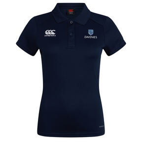 Davenies Women's Club Dry Polo: Navy