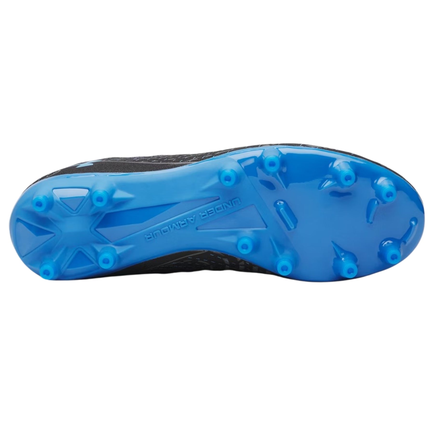 Under Armour Magnetico Select 5 Junior Football Shoes: Black/Castlerock/Blue