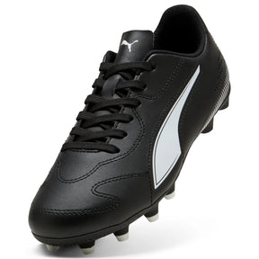 Puma Vitoria II FG/AG Junior Football Boots: Black/White