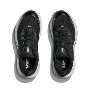 Hoka Clifton 10 Junior Running Shoes: Black/White
