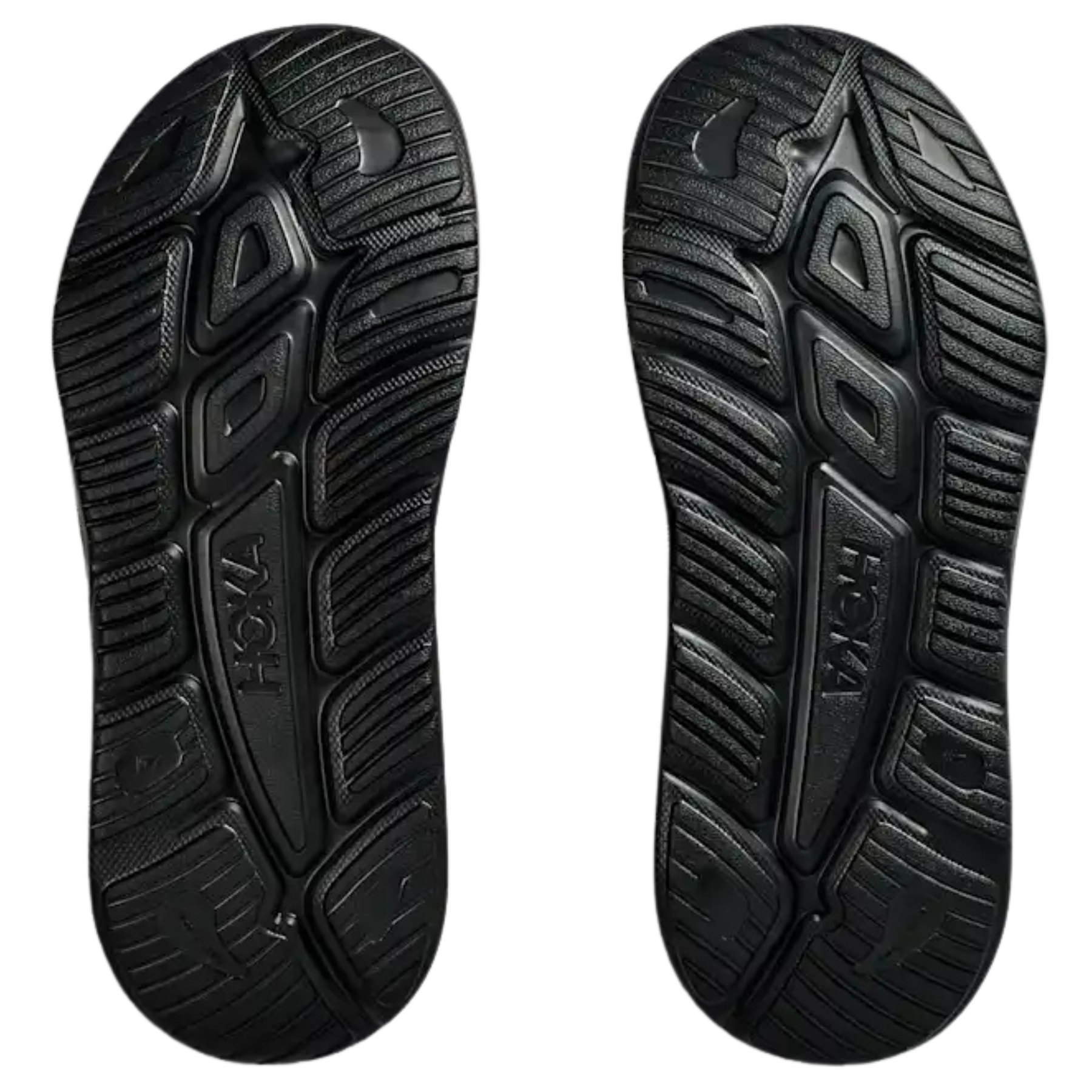 Hoka Ora Recovery Slides: Black/Black
