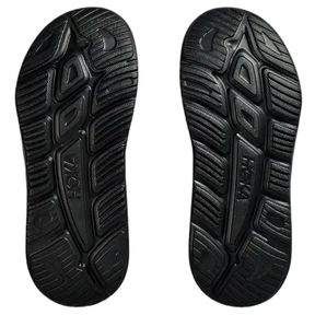 Hoka Ora Recovery Slides: Black/Black
