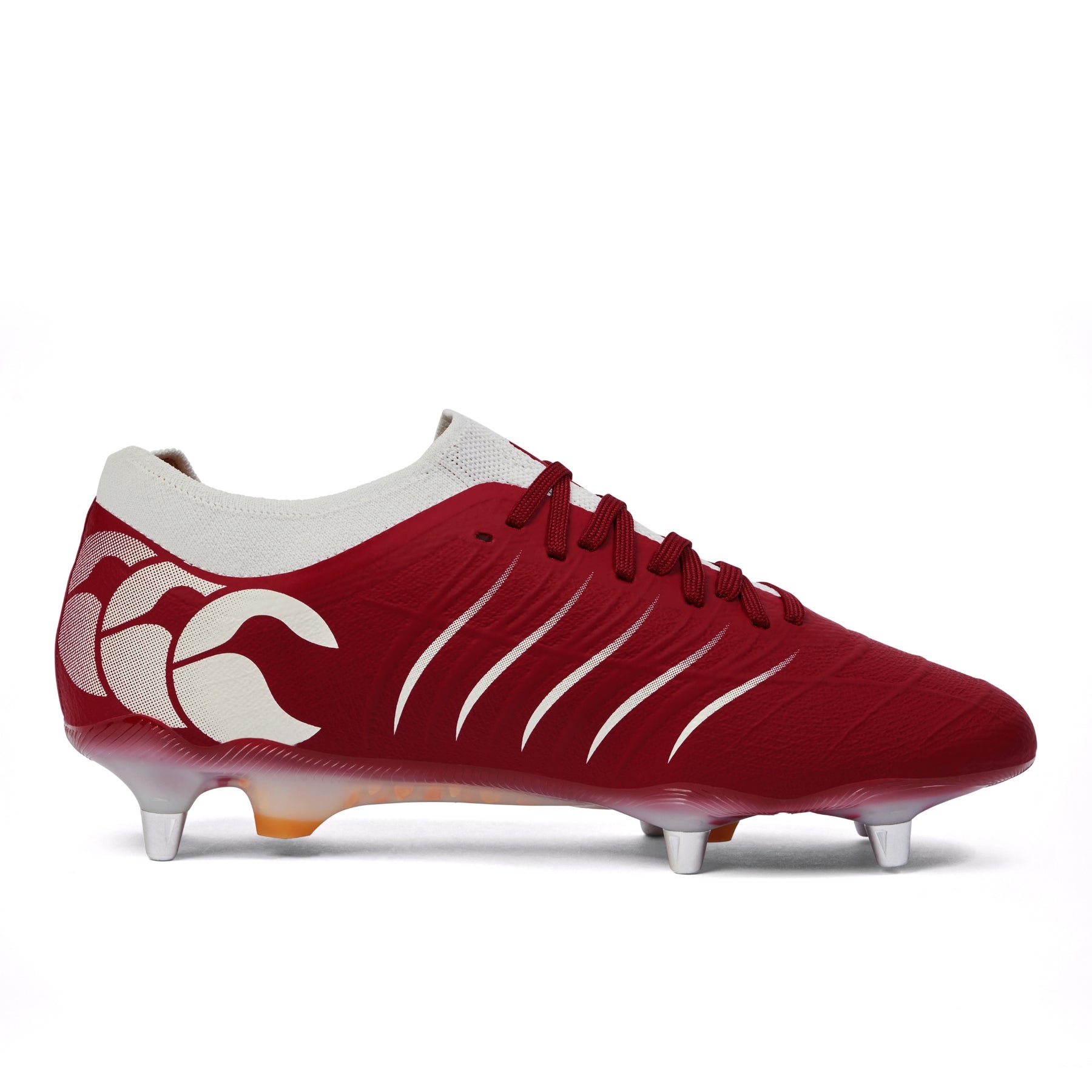 Canterbury Phoenix 2.0 Elite Soft Ground Rugby Boots: Red