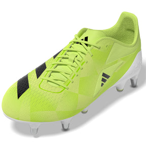 Adidas Adizero RS-15 Ultimate SG Rugby Boots: Yellow