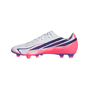 Adidas F50 Hyperfast Club FT FG/MG Football Boots: White