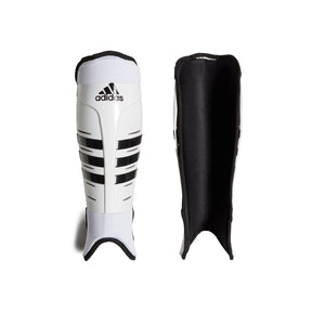 Adidas Adipower Pro Shinguard: White/Black