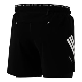Adidas Adi365 Iconinc Running 2in1 Shorts: Black