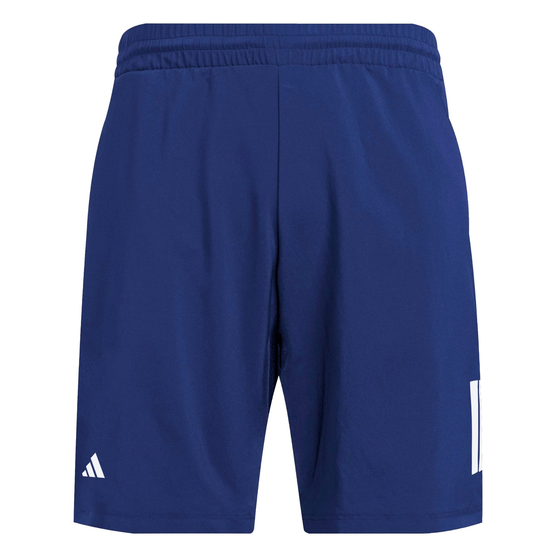 Adidas Club 3 Stripe Mens Tennis Shorts: Navy