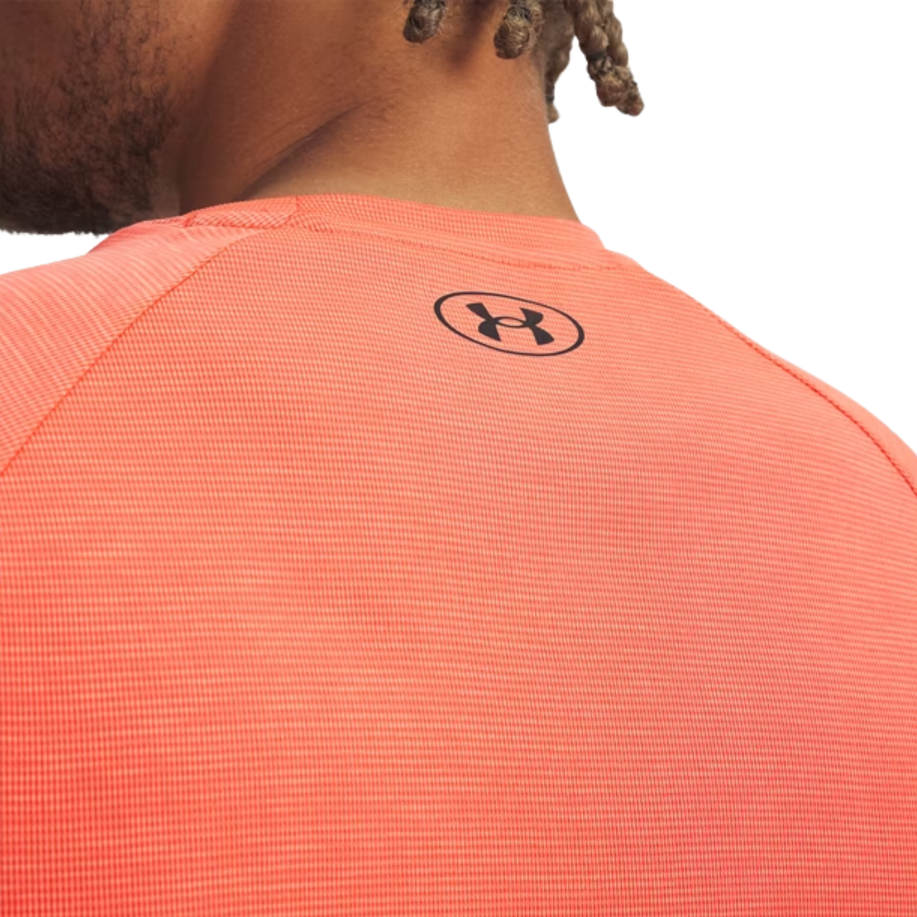 Under Armour Men's Tech Textured Short Sleeve Tee: Venom Red