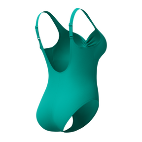 Speedo Women's AquaNite Shaping Swimsuit: Blue/Green
