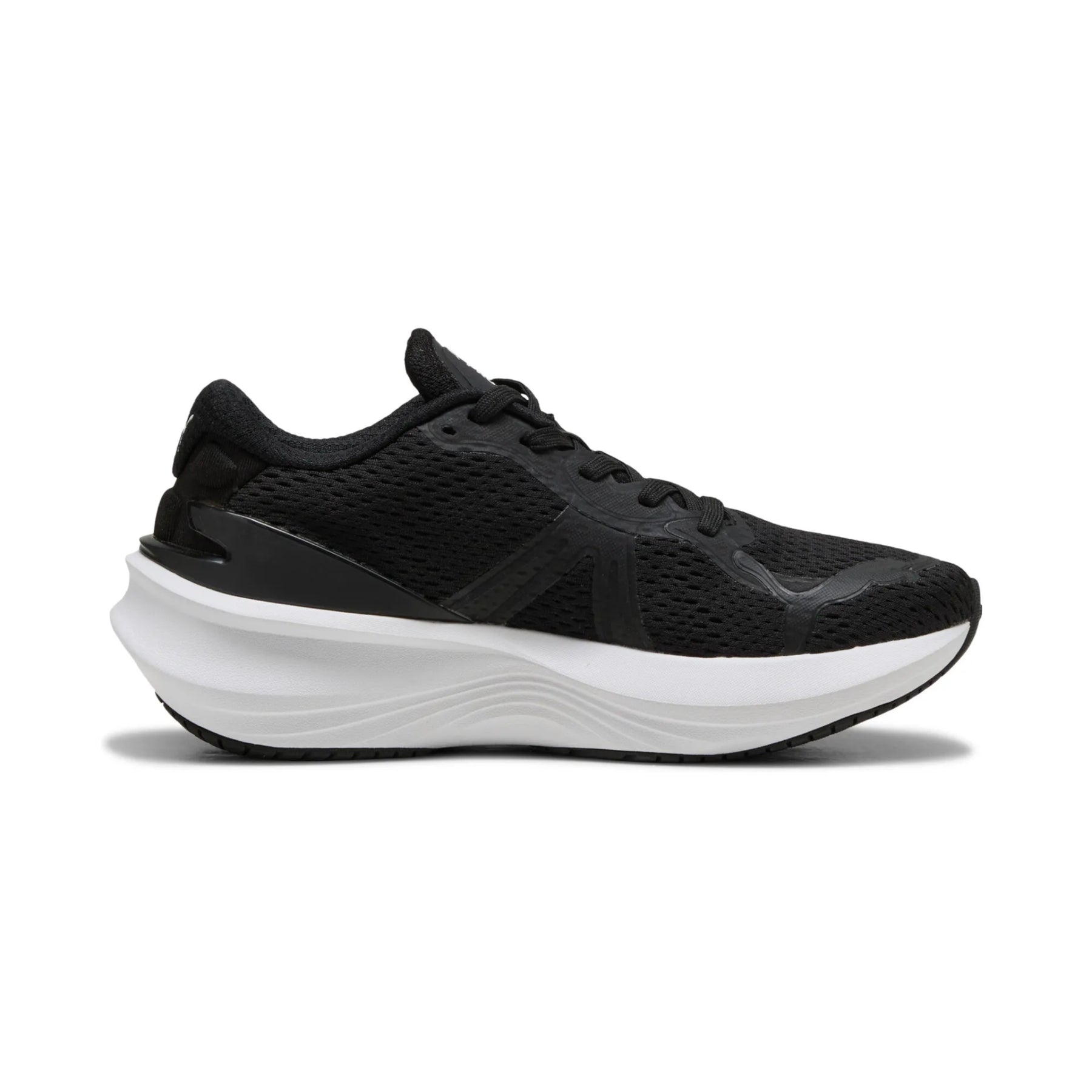 Puma Scend Pro 2 Junior Running Shoes: White/Black