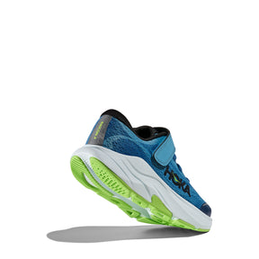 Hoka Rincon 4 Kids Running Shoes: Foggy Night/Alpine Blue