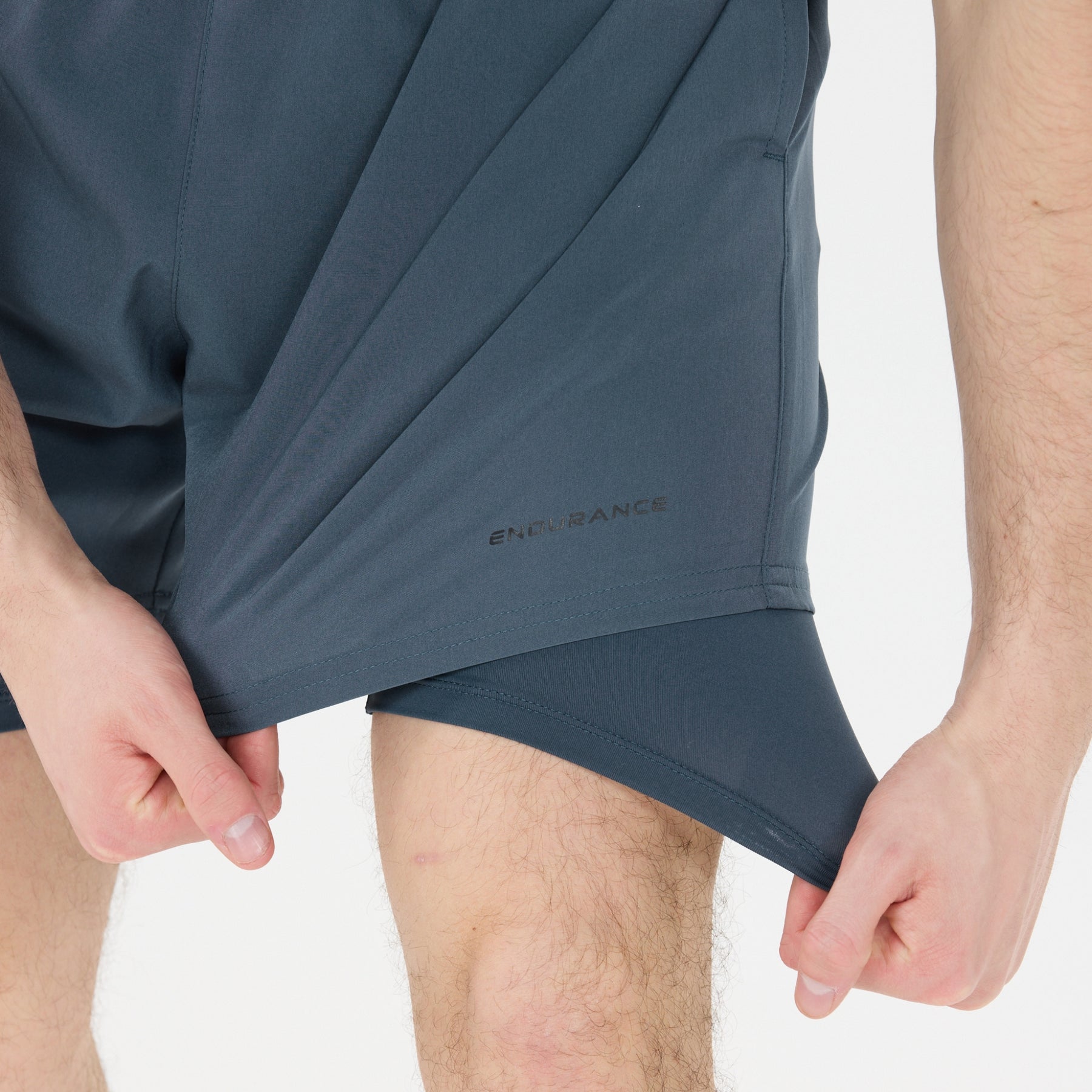 Endurance Kros 2in1 Shorts: Orion Blue