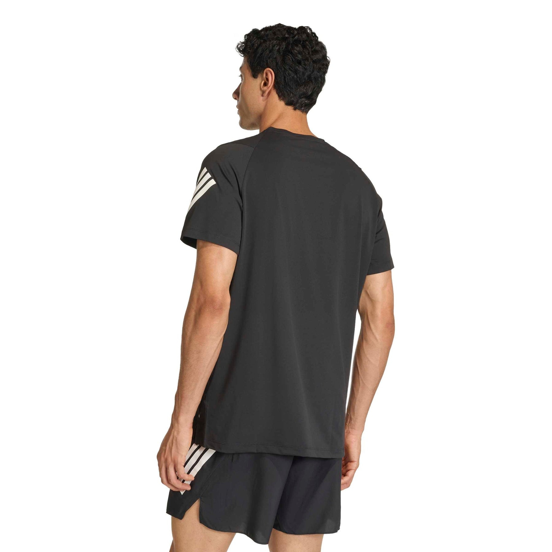 Adidas Adi365 Iconic Mens Running Tee: Black