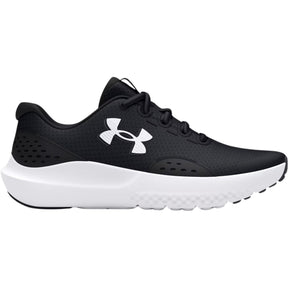 Under Armour Surge 4 Kids School Running Shoes: Black/Anthracite/White