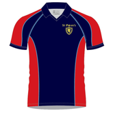 St Piran's Clan Polo: Scarlet/South
