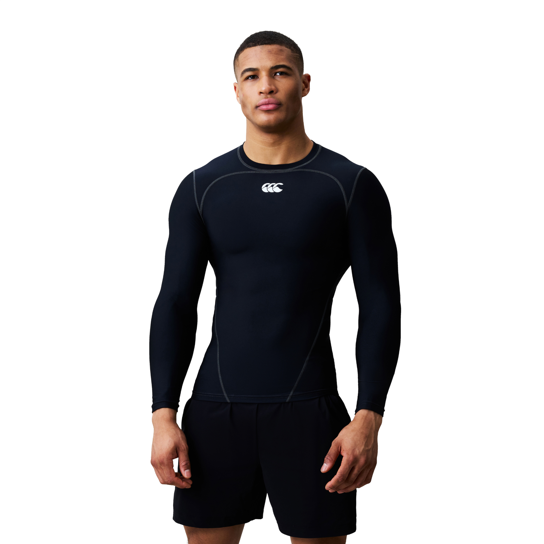 Canterbury Baselayer Top Long Sleeve Top: Black