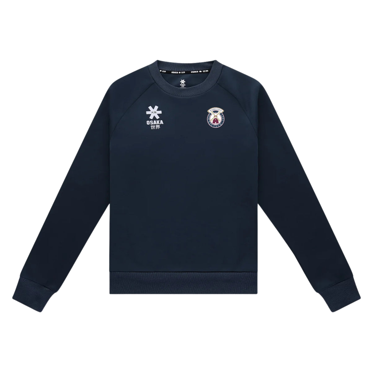 Wimbledon HC Unisex Junior Osaka Training Sweater Pro: Navy