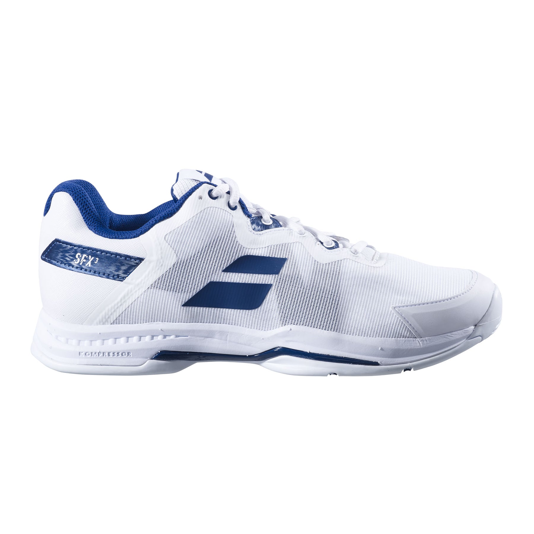 Babolat SFX3 All Court Mens Tennis Shoes White Navy