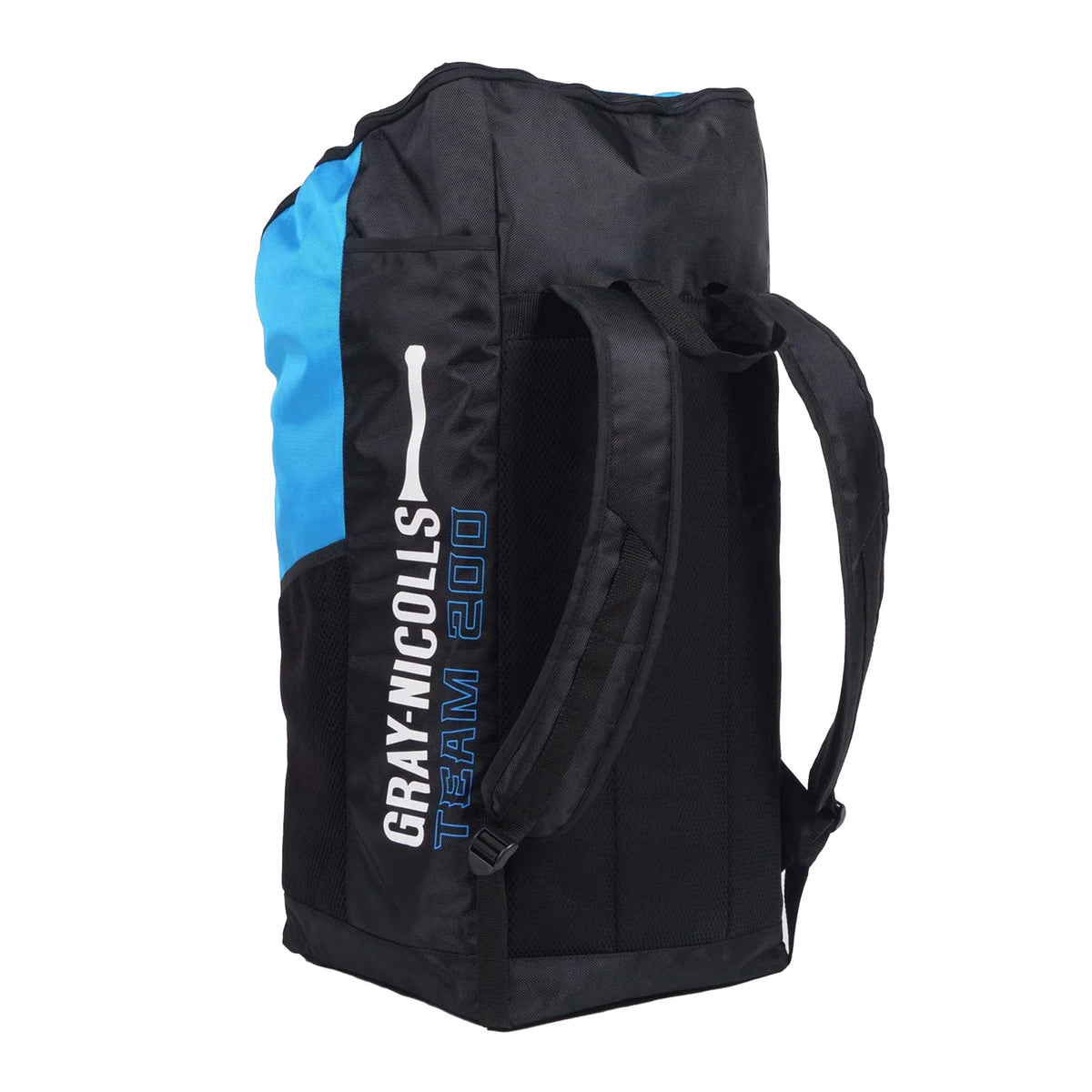 Gray Nicolls Team 200 Duffle Cricket Bag: Black/Cyan