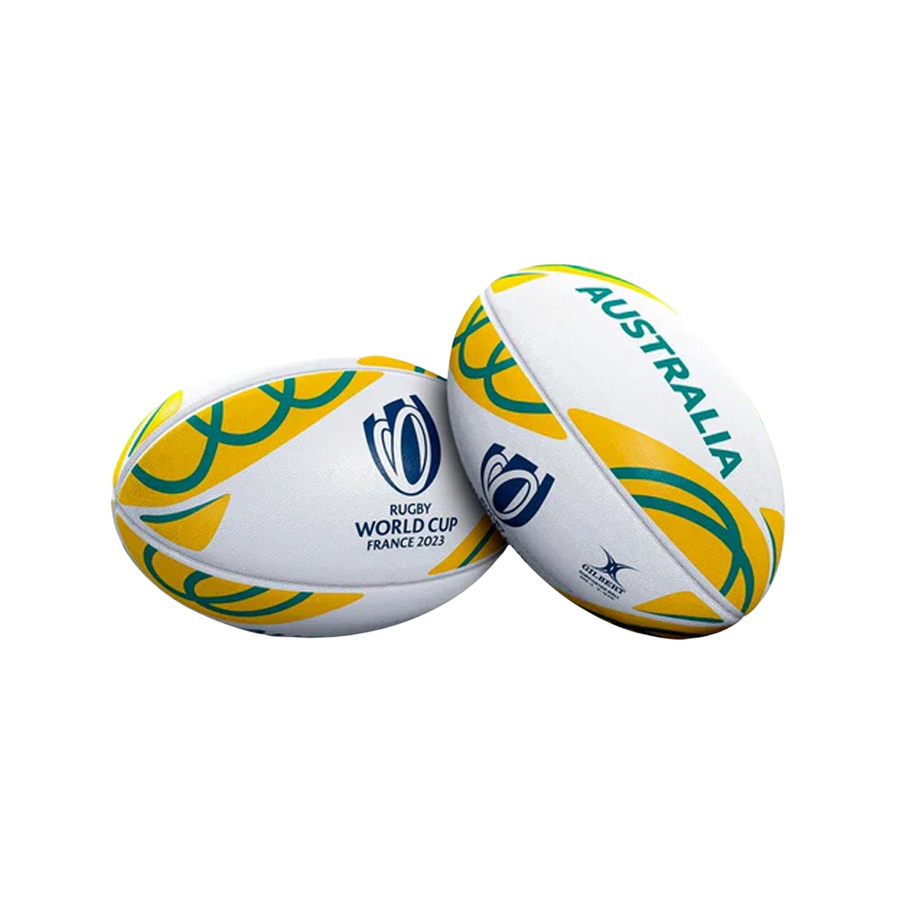 Gilbert Australia Rugby World Cup 2023 Supporter Rugby Ball - Size 5