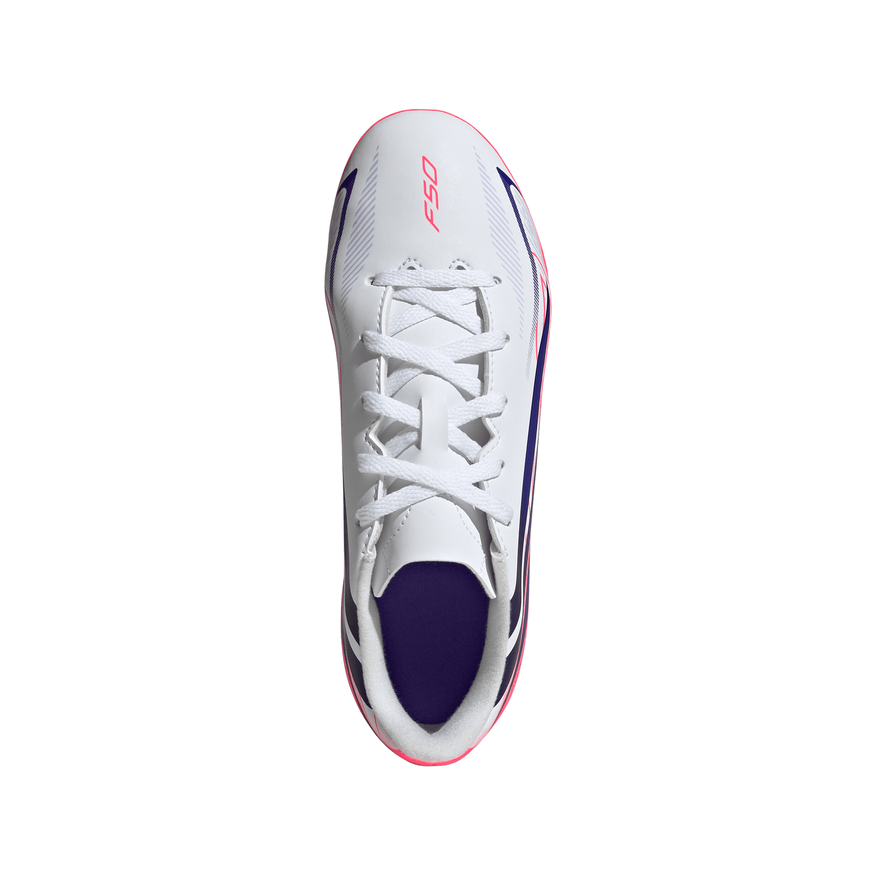 Adidas F50 Club FG/MG Junior Football Boots: ftwr White