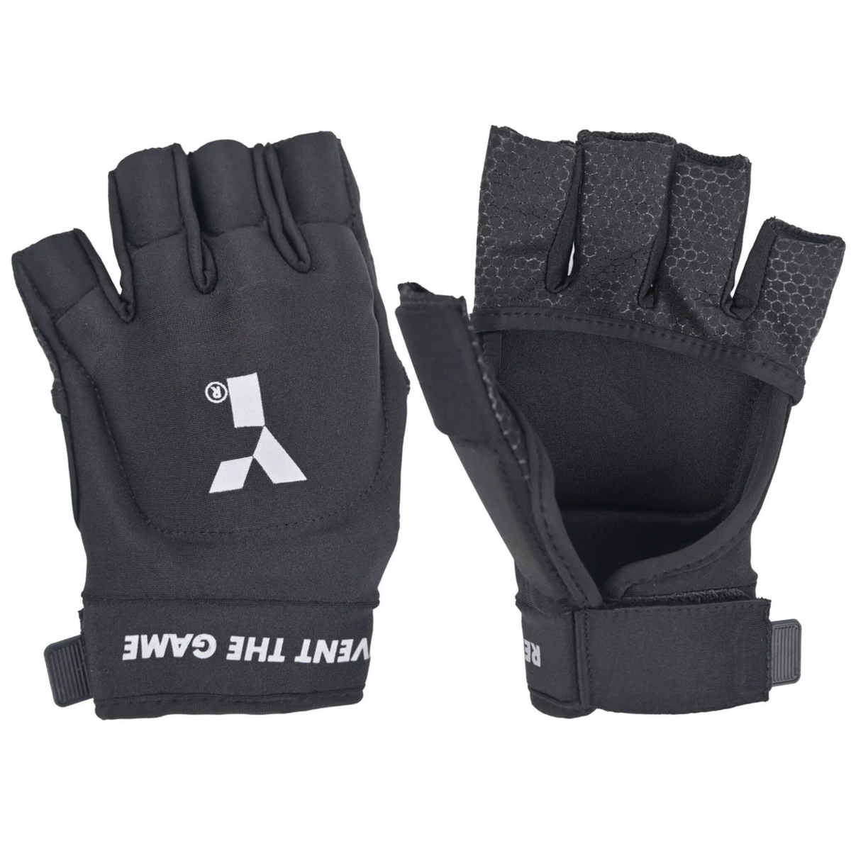 Y1 MK Pro Hockey Glove Long : Black/Silver