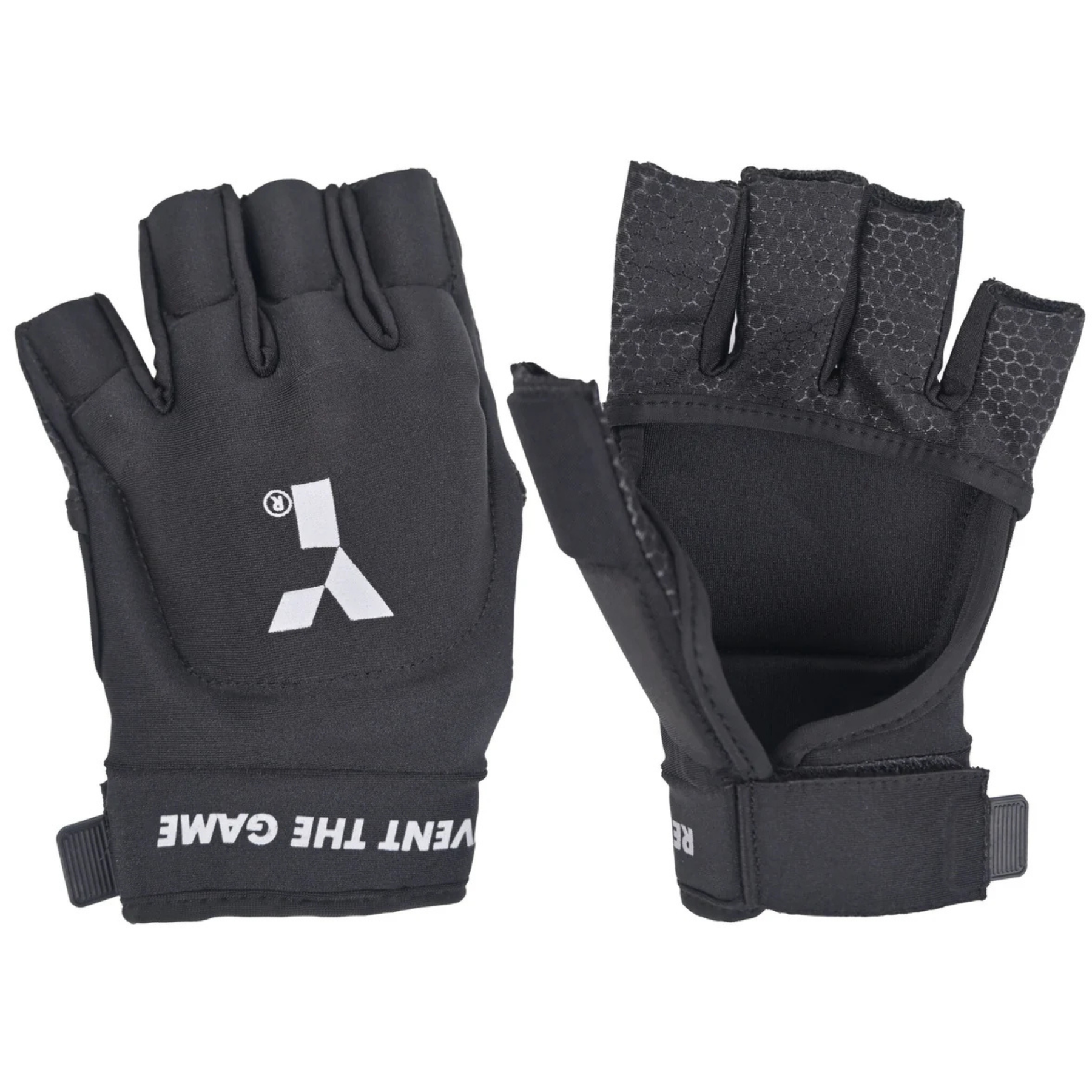 Y1 MK Pro Hockey Glove Long : Black/Silver