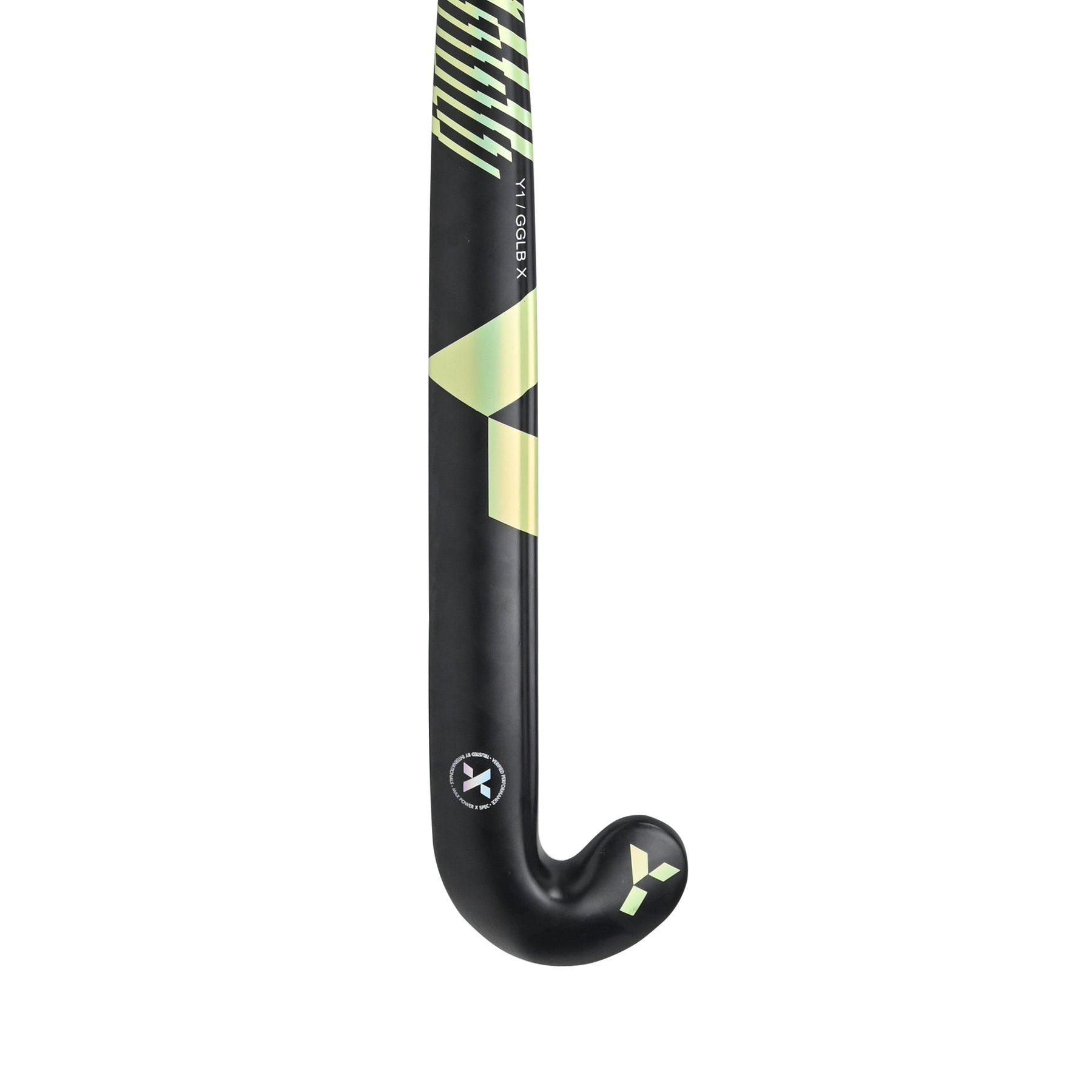 Y1 GLG X.2 Black Textreme Hockey Stick: Green