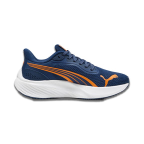 Puma Pounce Lite Junior Running Shoes: Persian Blue/Orange/Puma White