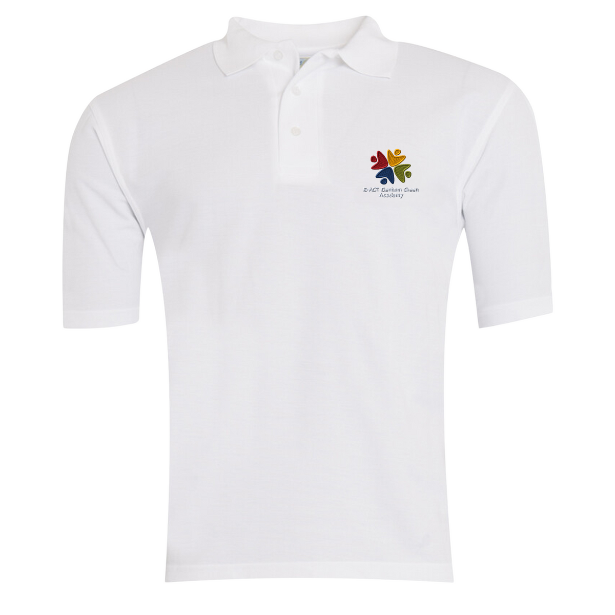 Denham Green School Polo: White