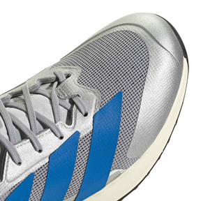 Adidas Adizero Lux 3 Hockey Shoes: Silver